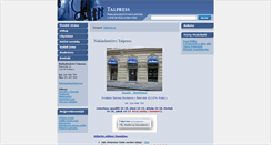 Desktop Screenshot of napoje.talpress.cz